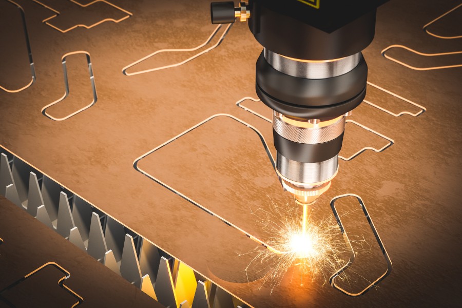 Dobra CNC para projetos industriais