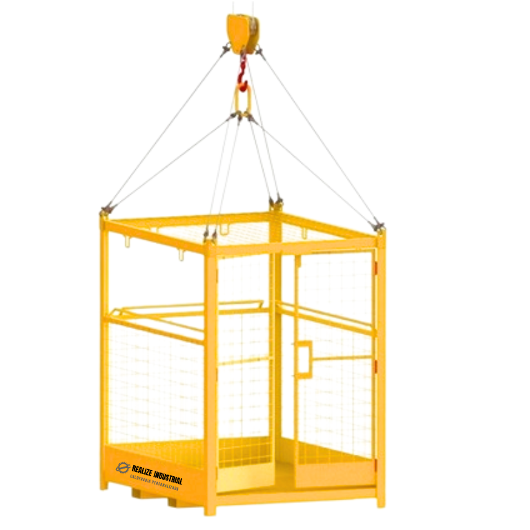 Gaiola de Segurança Trabalho em Altura - Imagem 2