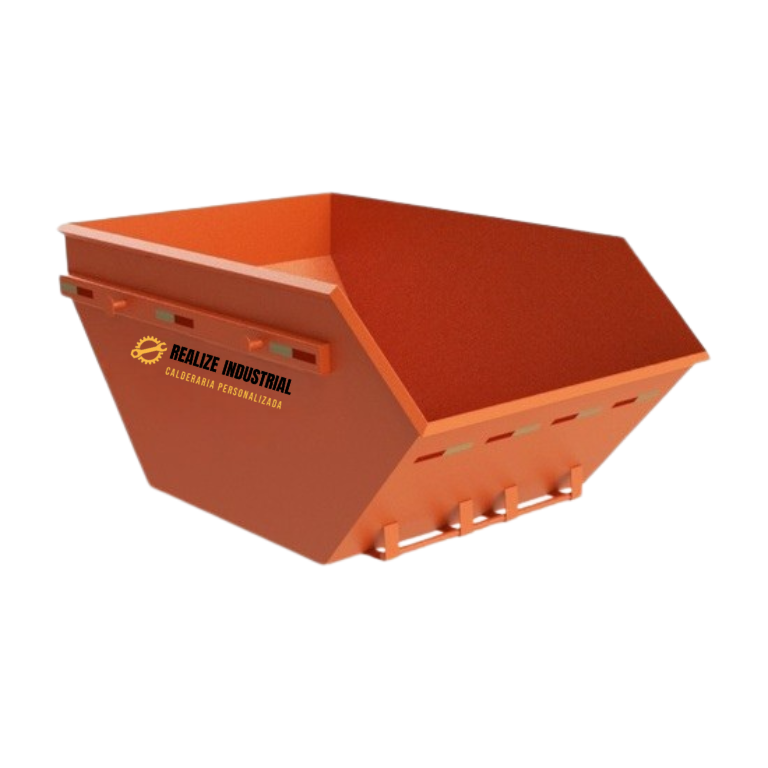 Caçamba de Entulho Estacionária 5m³